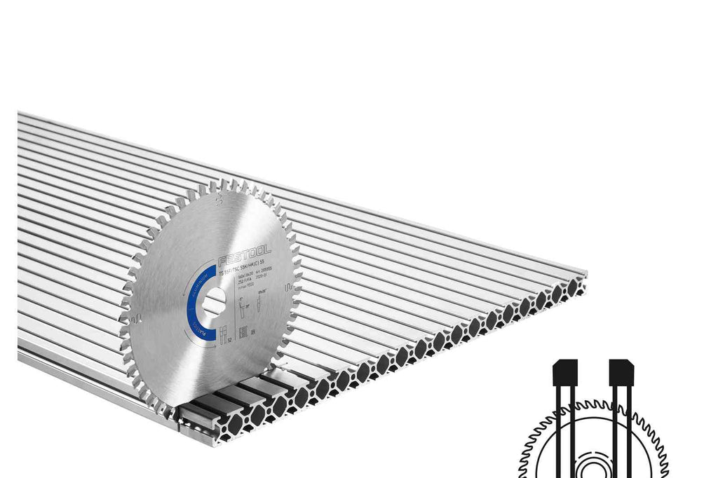 Saw Blade ALUMINIUM/PLASTICS HW 160x1,8x20 TF52 A -205563 for TSC 55 K, HK 55 and HKC 55