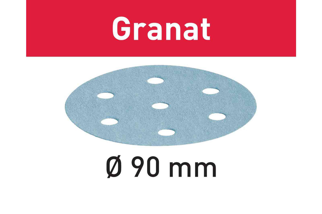 Abrasive sheet Granat STF D90/6 P320 GR/100- 497372 For RO 90 DX