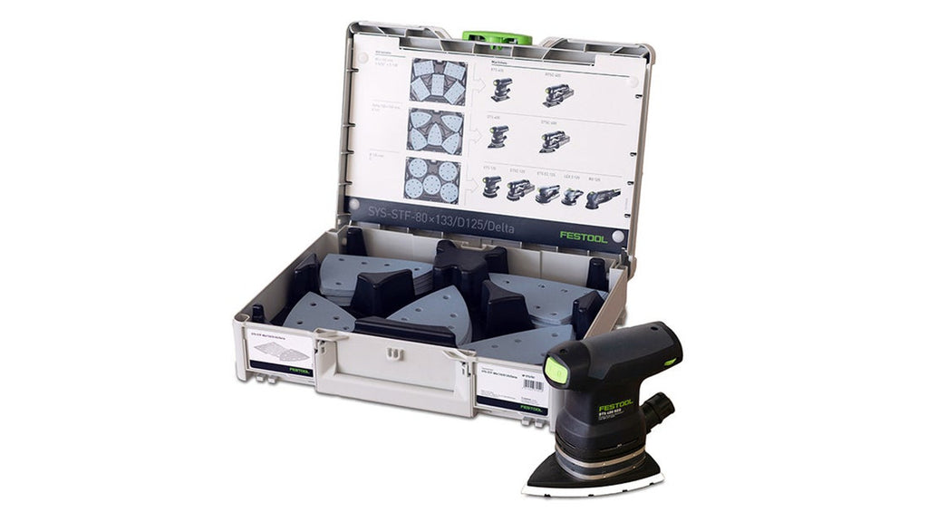 Systainer Festool Con Dischi Abrasivi Granat - Set SYS-STF D150 Per Levigatrici - Grana Da P60 A P220, Ideale Per Vernici VOC - Foto 9