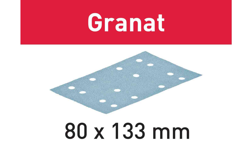 Grit Abrasives Granat STF 80x133 P120 GR/100- 497120 For RTS 400, RTSC 400, RS 400, RS 4, LS 130