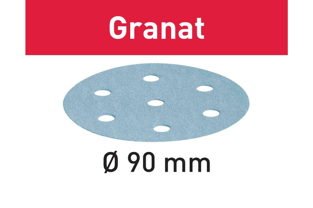 Abrasive sheet Granat STF D90/6 P220 GR/100 - 497370