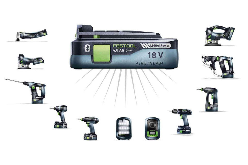 Festool HighPower battery pack BP 18 Li 4,0 HPC-ASI Festool HighPower battery pack BP 18 Li 4,0 HPC-ASI