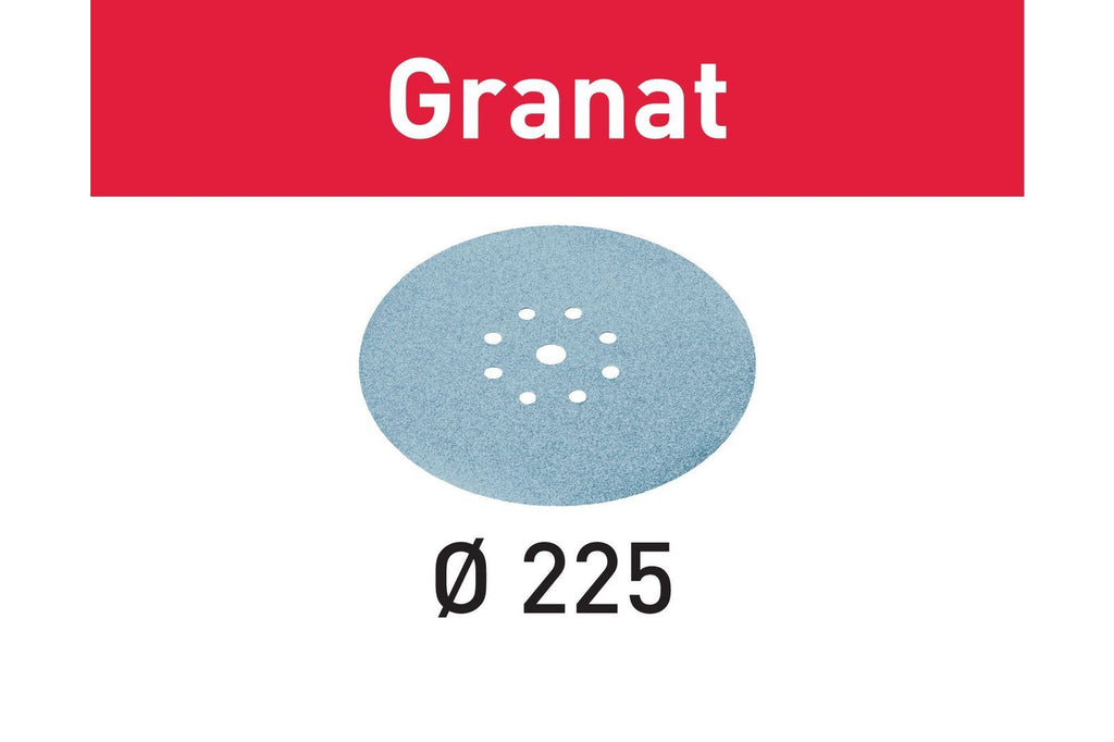 Grit Abrasives STF D225/8 P80 GR/25 Granat- 205655