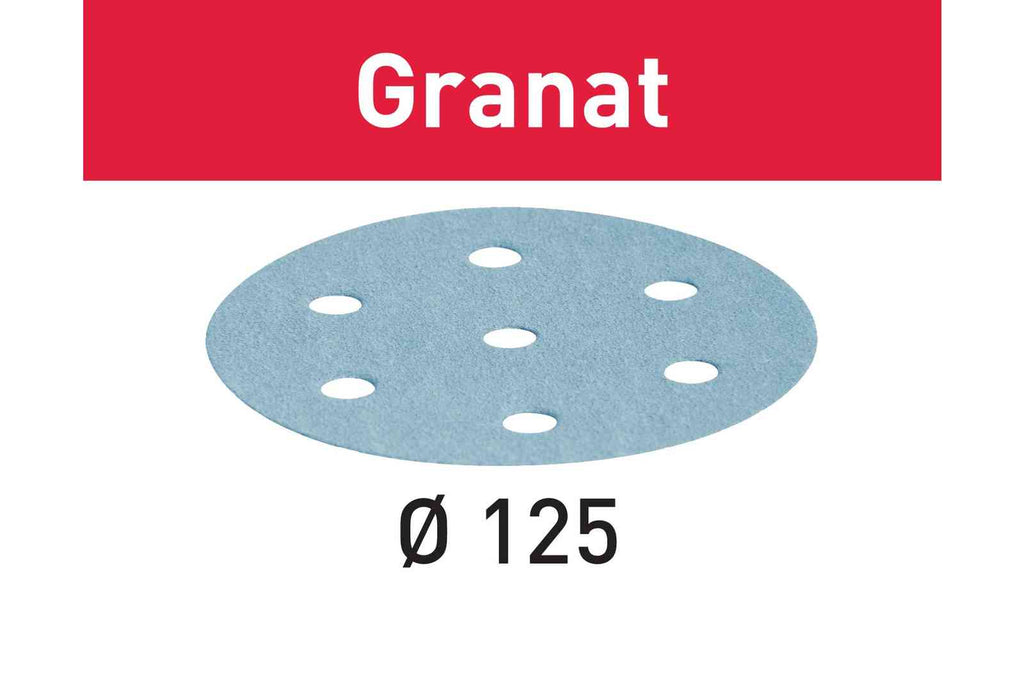 Grit Abrasives STF D125/8 P80 GR/50 Granat - 497167